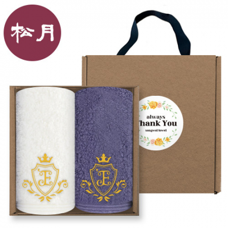 [송월타올] 엘리트 160g 40수 핸들패키지 2매 세트 #2