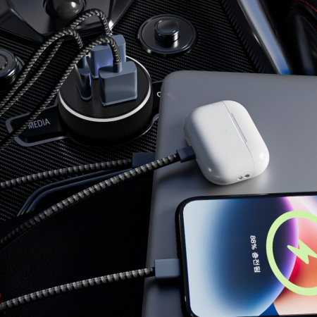 올지 트리플 시거잭 C2 100W 차량용 고속 충전기 3구 시가잭 usb #7