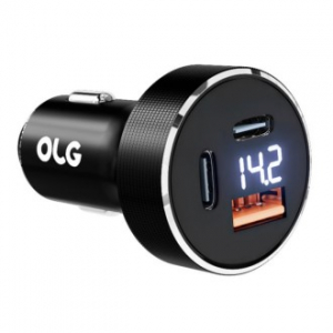 올지 트리플 시거잭 C2 100W 차량용 고속 충전기 3구 시가잭 usb