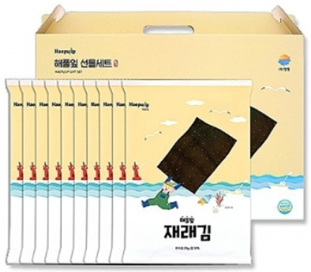 선물세트 해풀잎 전장김 선물세트 20g x 10 #2