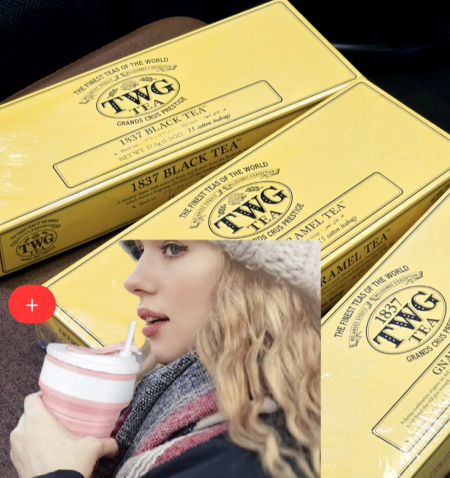 TWG 카모마일 허브티 티백(디카페인 허브차15개입+보온 보냉 접이식 텀블러) #3