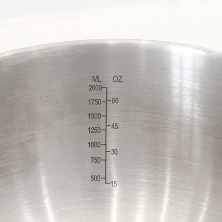 올지 스텐 304 채반 믹싱볼 2단세트 다용도 세척 볼 깊은 주방 보울 #6