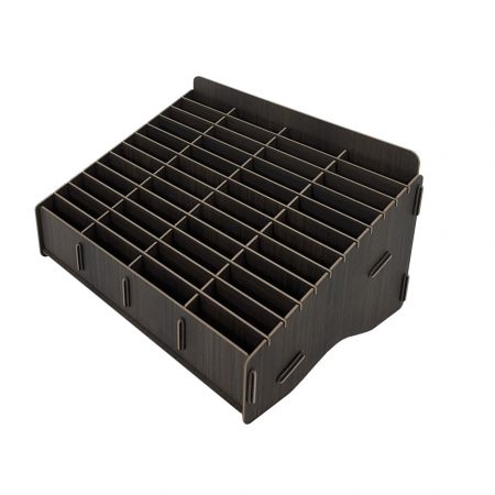 올지 우드 핸드폰보관함 휴대폰 보관함 48칸 수거함 정리 수납 학원 학교 회사 #7