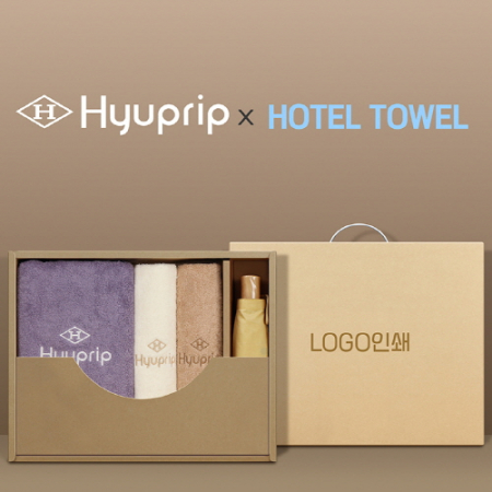 협립3단마시멜로수동우산 +협립코마바스타월1P+협립40수호텔코마180타월2P #2