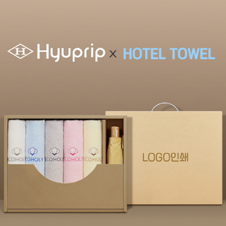 협립3단마시멜로수동우산 +에코홀리 다이아20수 호텔세면타월5P #2