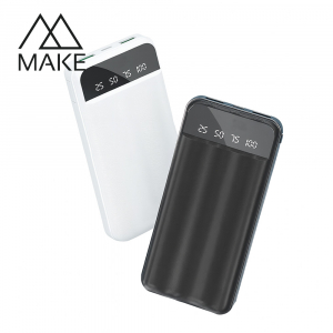 메이크 make 거치가능 대용량 LCD 보조배터리 20000mAh