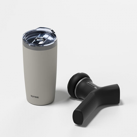 루티네 선물세트 아이언 베이직 텀블러+2500RPM 토네이도 마사지건 #3