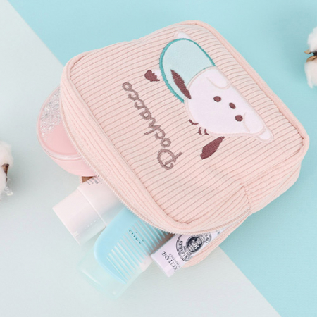 산리오 코듀로이 파우치 #4