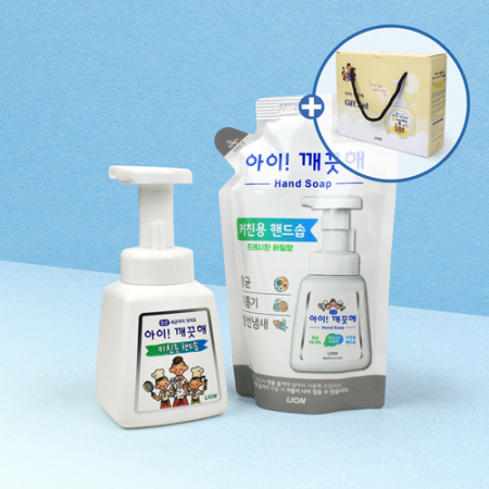 주방전용 키친솝 아이깨끗해 용기 250ml + 리필 200ml + 아이깨끗해 정품 케이스 #2