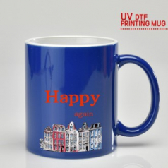 드망즈 UV DTF필름인쇄머그 로열블루