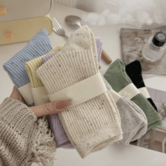 여성발목양말 여성땡땡이양말 긴양말 패션양말