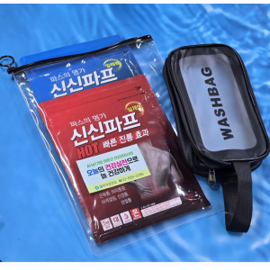 지엠) 신신파프 5매+멀티백 세면파우치