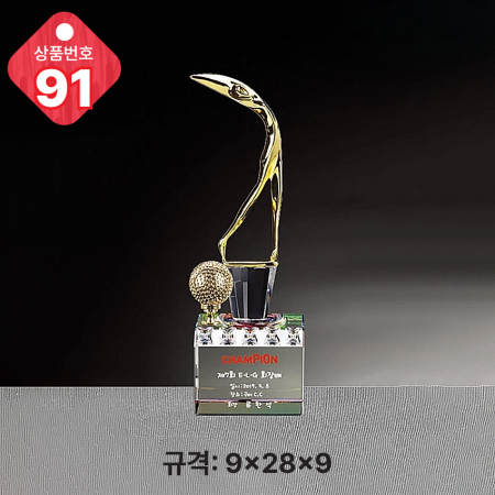 크리스탈 트로피 91 #2