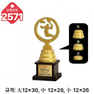 일반 조형 트로피 2571