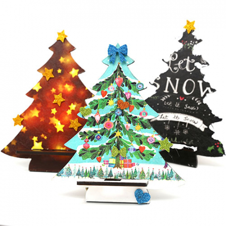 DIY 휴대폰 거치대 색칠하기 꾸미기 크리스마스트리 #4