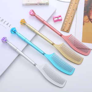 머리 빗 볼펜