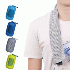 아이스쿨타올 실리콘케이스 스포츠타올