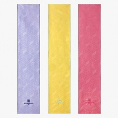 [송월타올] 아날도바시니 블록패턴 스포츠20 50g 극세사 수건 타월