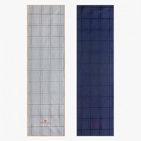 [송월타올] 카운테스마라 모던체크 스포츠 90g 극세사 수건 운동 타월 #2