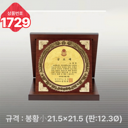 일반 상패 1728 #4