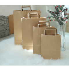 더존 친환경 크라프트 종이 쇼핑백 종이 가방