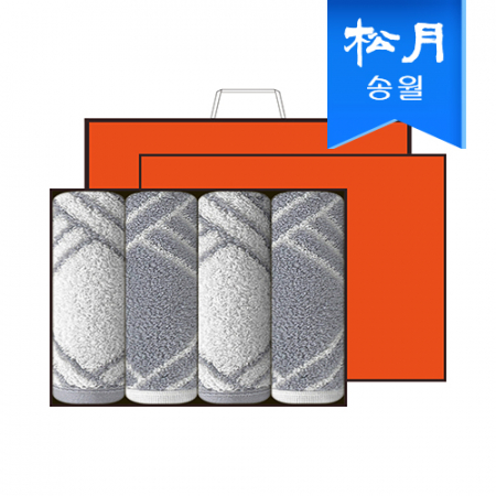 [송월타올] 몽블랑 200g 세면타올 호텔수건 4매세트+쇼핑백 #2