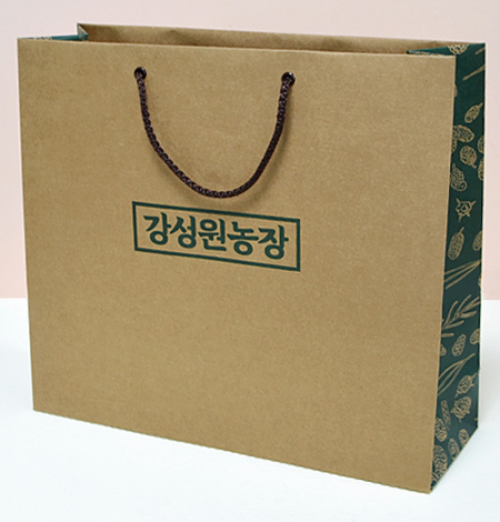 종이쇼핑백 350x130x240mm 스노우지200g #7