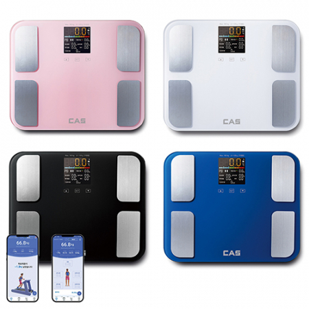 카스 CAS 와이드  디스플레이 블루투스 체지방 인바디 스마트 체중계 BFA-S8(한글지원) #2