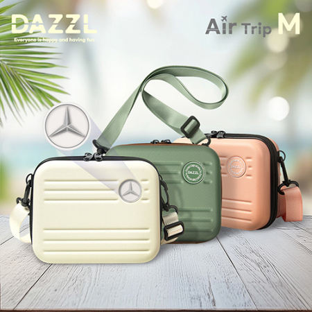 다즐 에어트립M 휴대용 여행용 미니 8인치 하드 파우치 레디백 #2