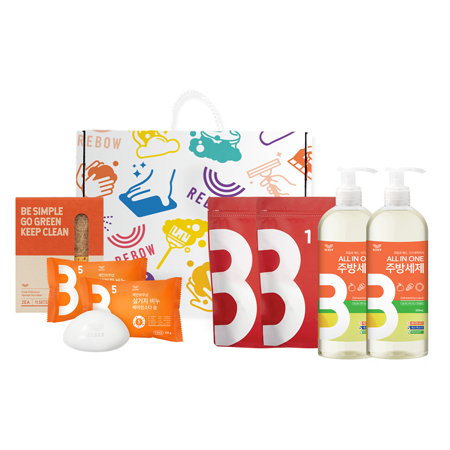 레인보우샵 베이킹소다 살림 4종 세트 #2
