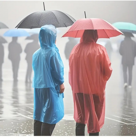 휴대용 우의 비옷 일회용 우비 레인코트 바람막이 방수판촉 답례품 #2