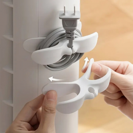 531 주방 가전 제품용 코드 와인더 정리대 3개 세트 #2