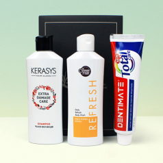 케라시스 샴푸 + 샤워메이트 바디워시 + 크리오 덴티메이트 뉴 토탈케어 150g