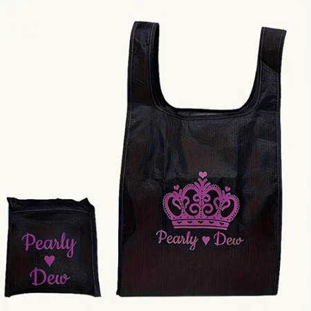 362 네이비 블루 크라운 편의용 핸드백 #2