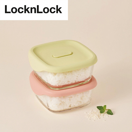 락앤락 바로한끼 밥용기 Lite 410ml 2P 세트 LL-49 #2