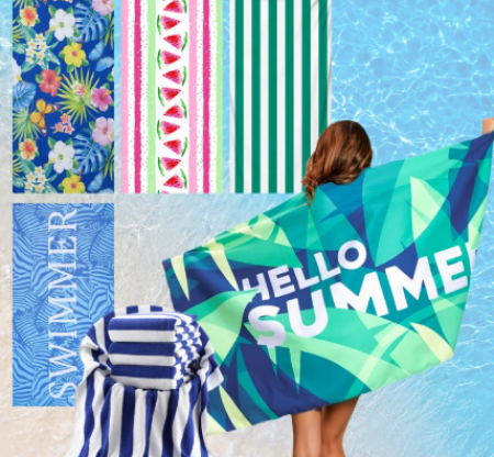 대형 비치타올 호텔 워터파크 #2