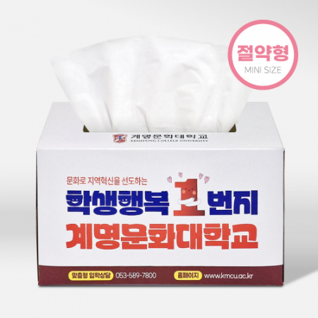 누리케어 절약형 미용티슈 250매(칼라인쇄) #2