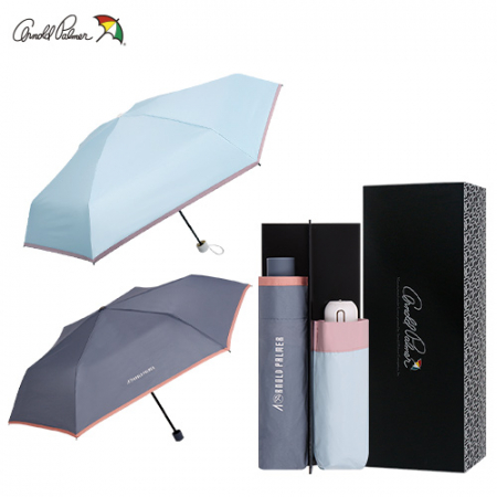 아놀드파마 3단슬림파스텔바이어스 헥사곤 6K UV코팅 5단 양우산세트 #2