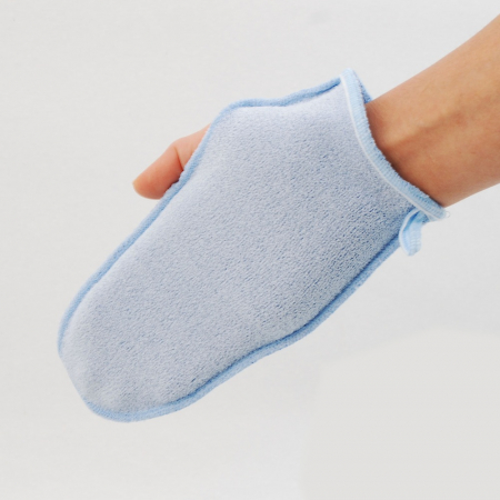 천연펄프 핸드글러브형 샤워타올 [K428] #2