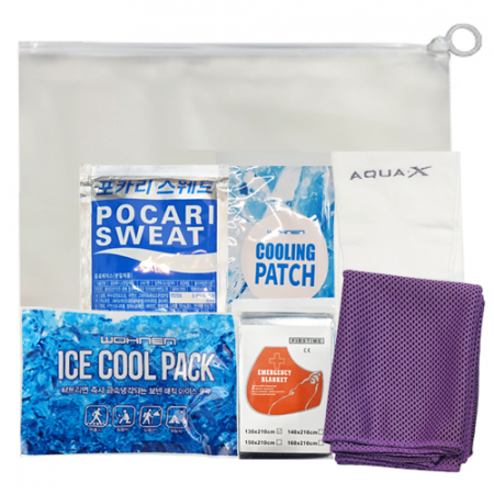 아사삭폭염예방키트 포카리스웨트 쿨타올 등 7종 #2