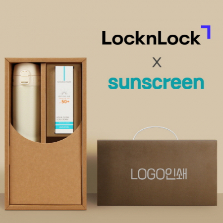 락앤락슬림핏원터치텀블러+선크림-세트 #2