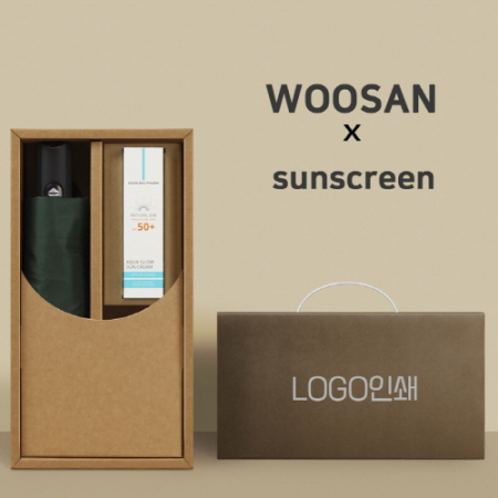 가르시아3단모던완전자동우산+선크림-세트 #2