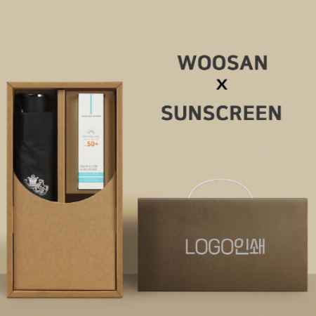 가르시아3단심플수동우산+선크림-세트 #2