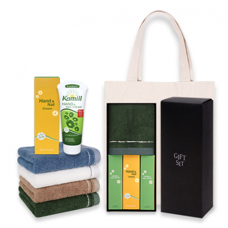 카밀 핸드크림 클래식3P 클로버뱀부얀타올세트 #2