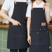 작은이미지: 로페리아 방수 캔버스 커피숍 공방 다용도 앞치마 0209686 #2