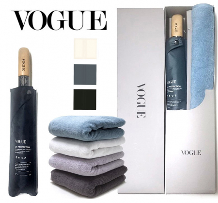 Vogue 3단 자동UV암막+타올170g세트 #2