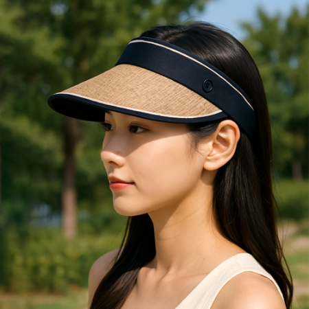 NS-돌돌이 라탄 썬캡 #4