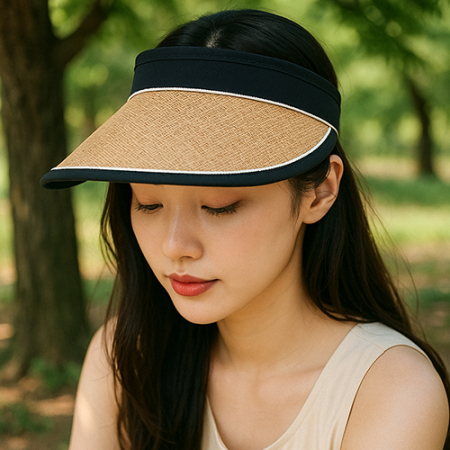 NS-돌돌이 라탄 썬캡 #2