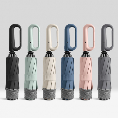 아미얼 10K 거꾸로 원터치 3단 완자동 양우산 (카라비너 손잡이) #2