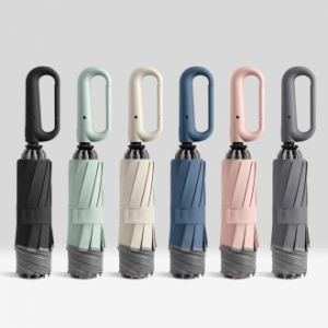 아미얼 10K 거꾸로 원터치 3단 완자동 양우산 (카라비너 손잡이)